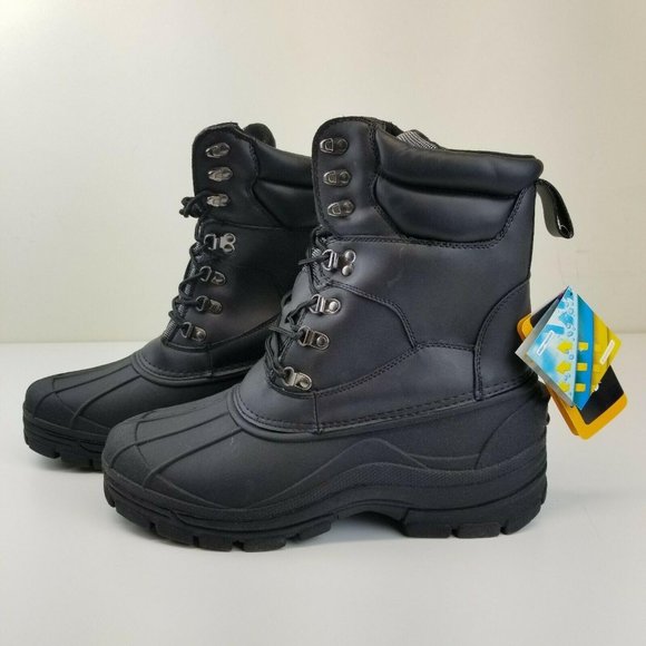 dream pairs men's insulated waterproof winter snow boots